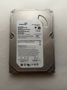Seagate Barracuda 7200.10 160GB ST3160815AS Hard Drive Formatted Tested Working